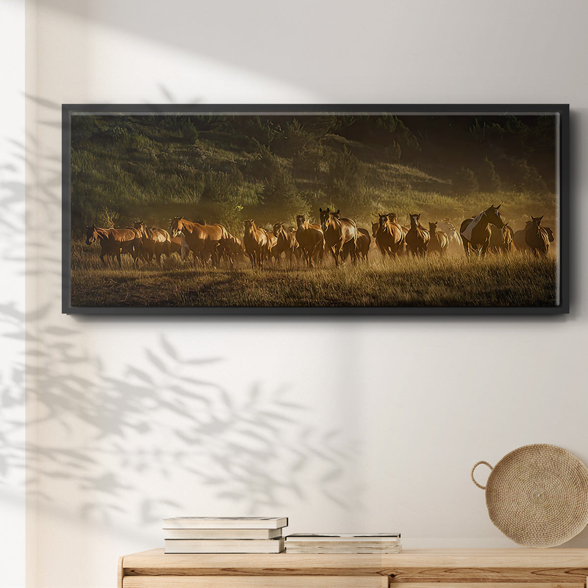 Wild and Free III - Floater Framed Canvas Print