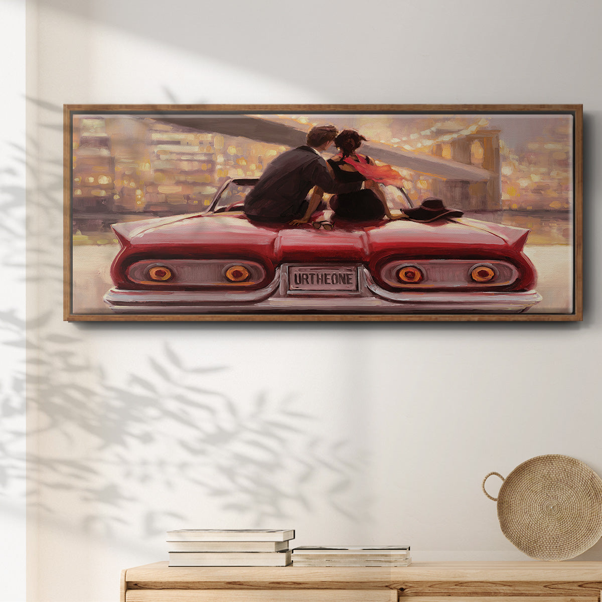 You Are The One - Floater Framed Canvas Print