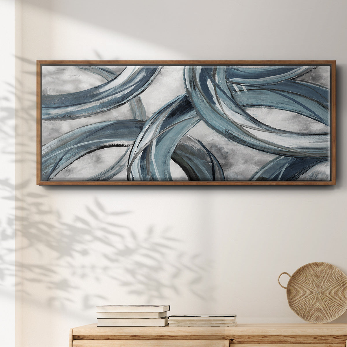 Ring Around - Floater Framed Canvas Print