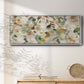 Fall Cascade - Floater Framed Canvas Print