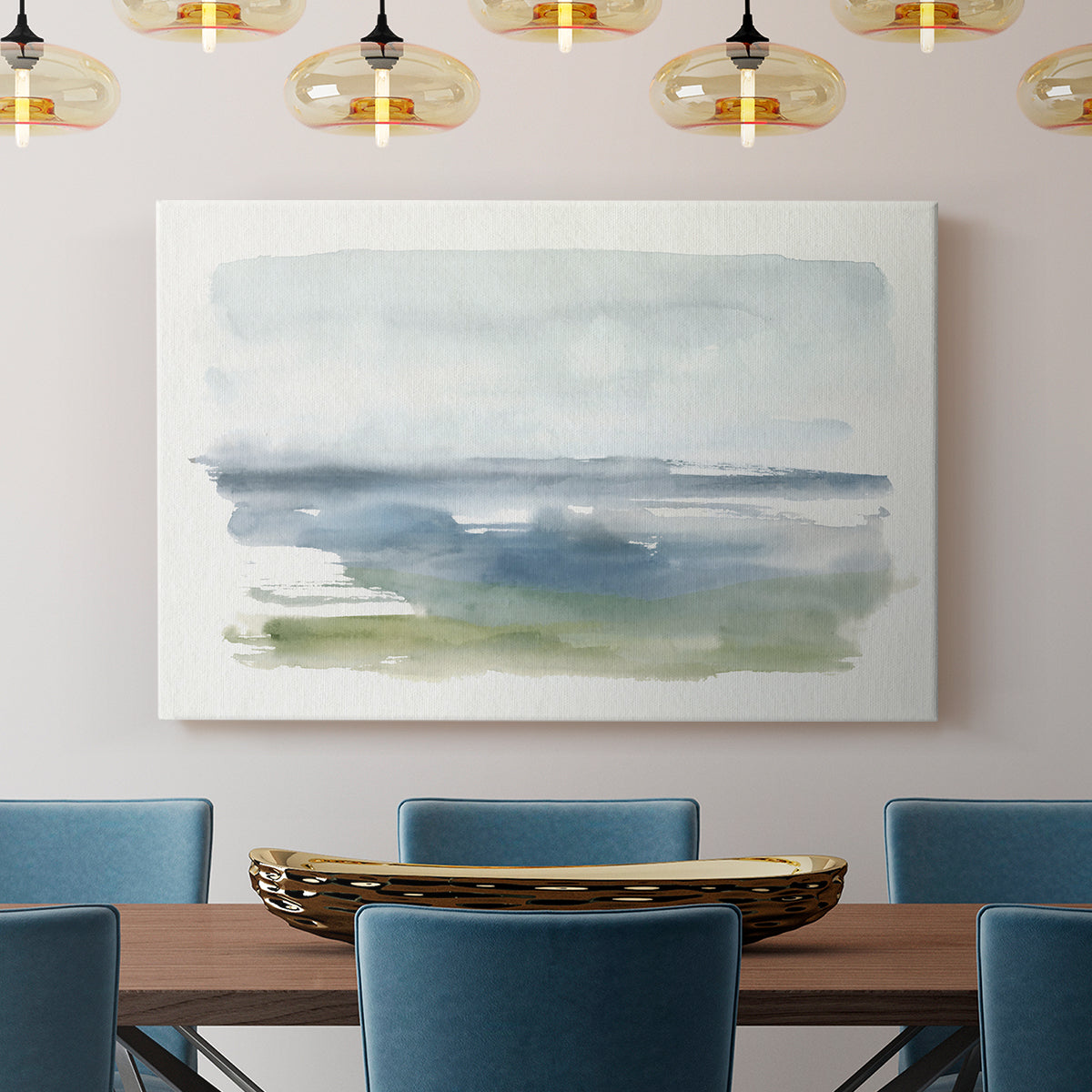 Coastline Splash IV - Canvas Art Print