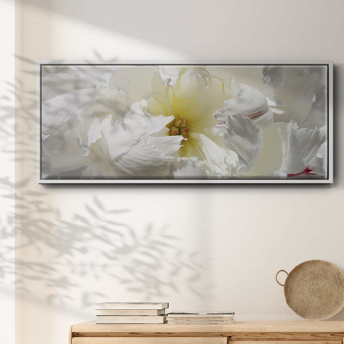 Breathless II - Floater Framed Canvas Print