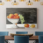 Watercolor Fruit Bowl II - Canvas Art Print