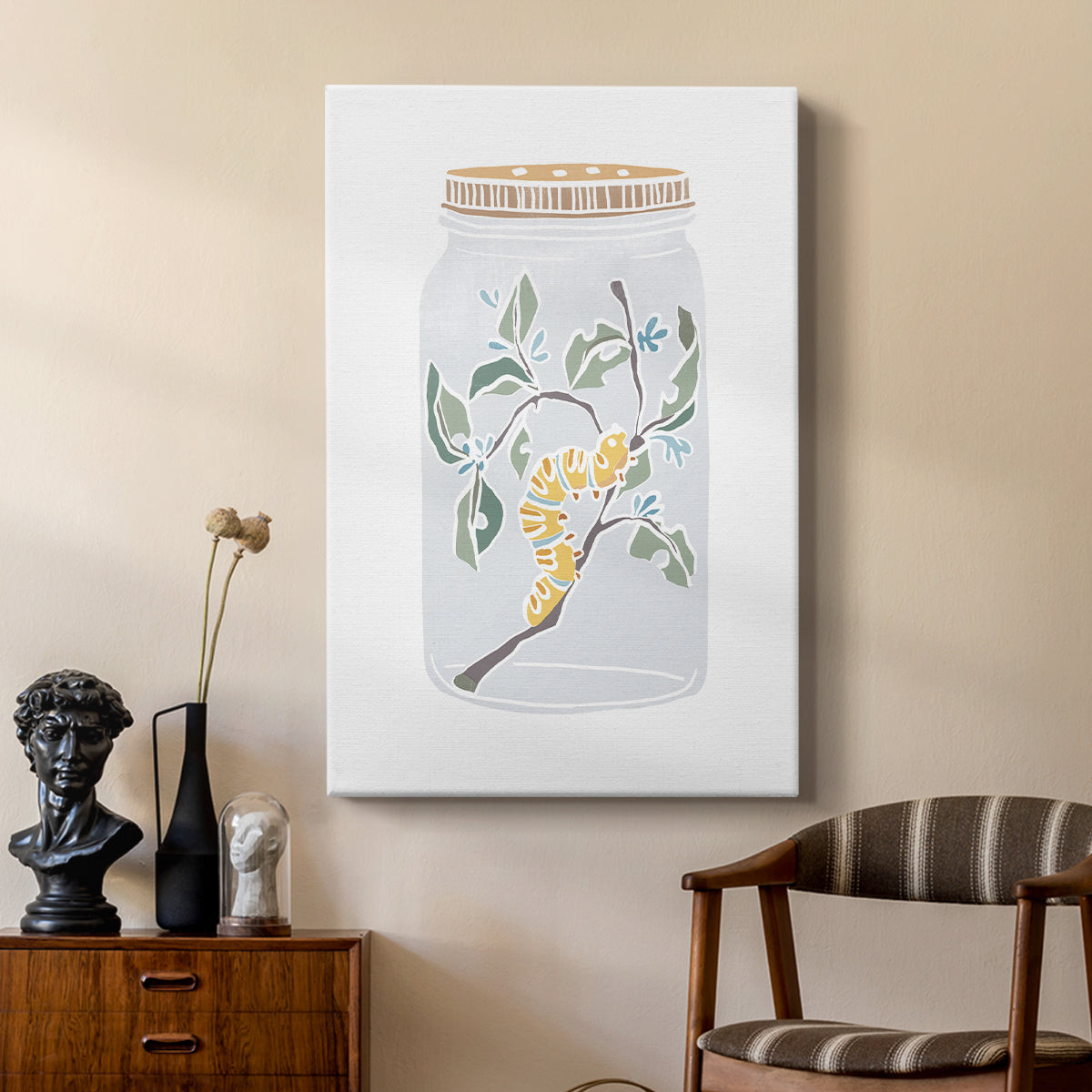 Nature Jar IV - Canvas Art Print