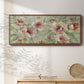 Peony Pleasure - Floater Framed Canvas Print