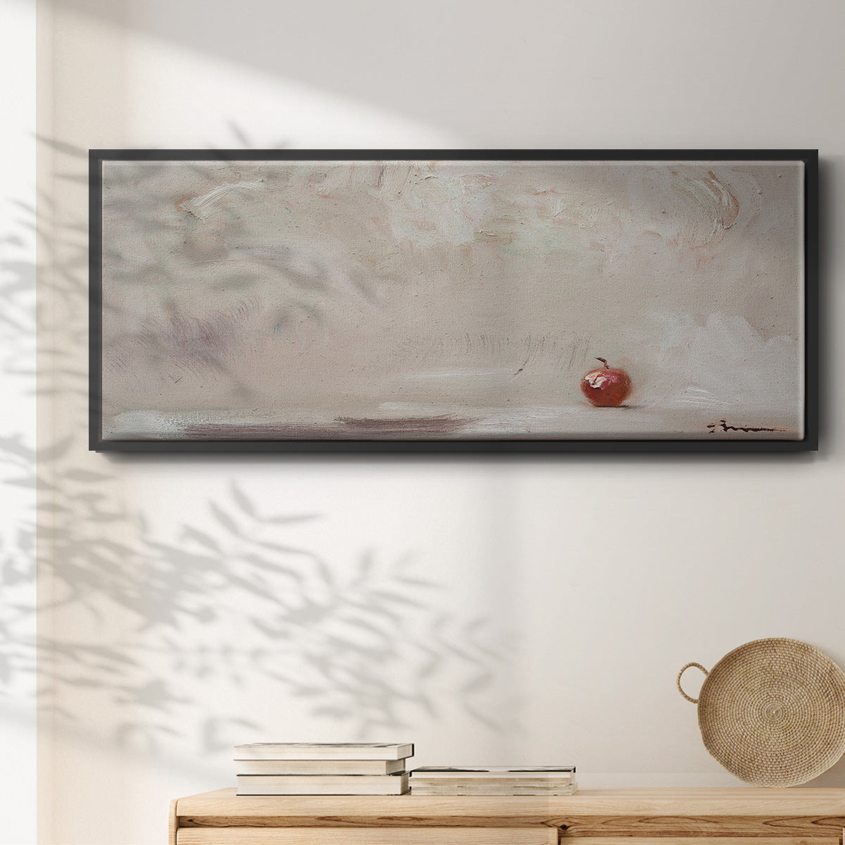 Crabby Apple - Floater Framed Canvas Print