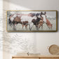 Grazin' - Floater Framed Canvas Print