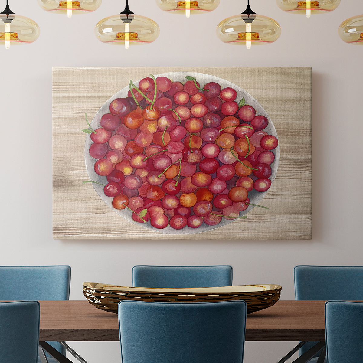 Bowls of Fruit IV - Canvas Art Print