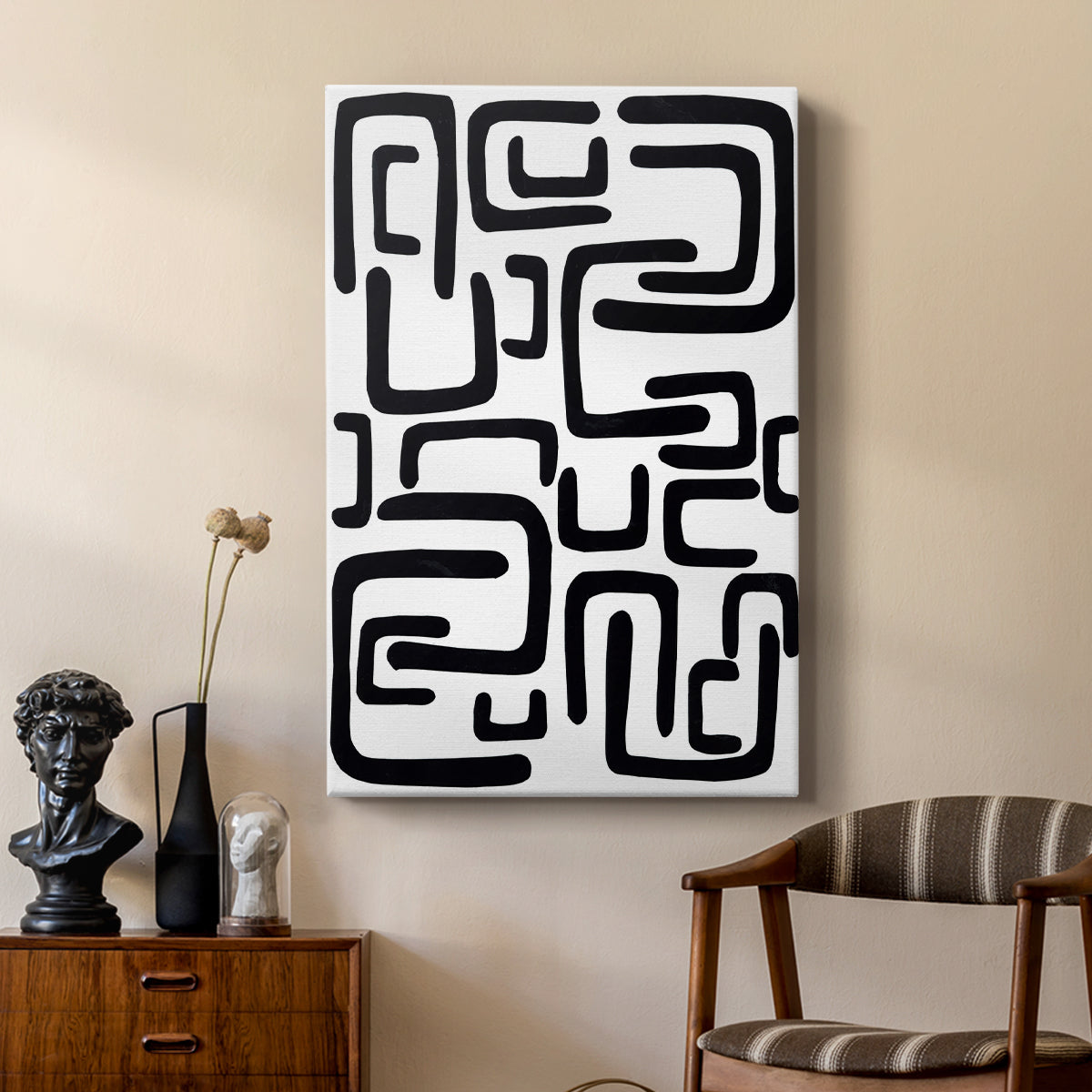 Shuffle II - Canvas Art Print
