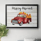 Happy Harvest Truck Premium Classic Framed Canvas - Ready to Hang