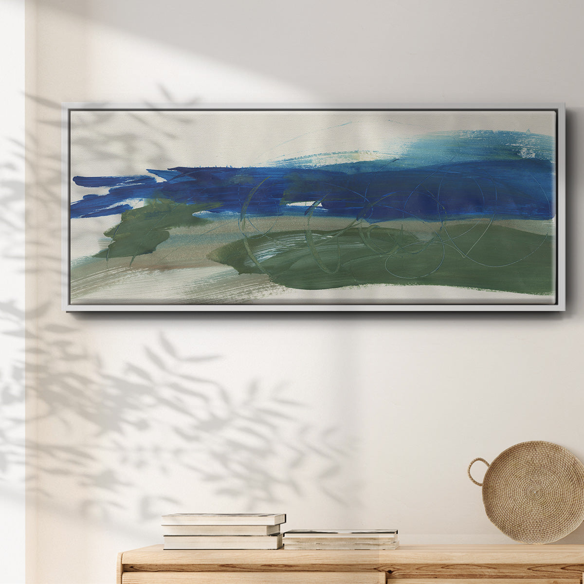 Mirages III - Floater Framed Canvas Print