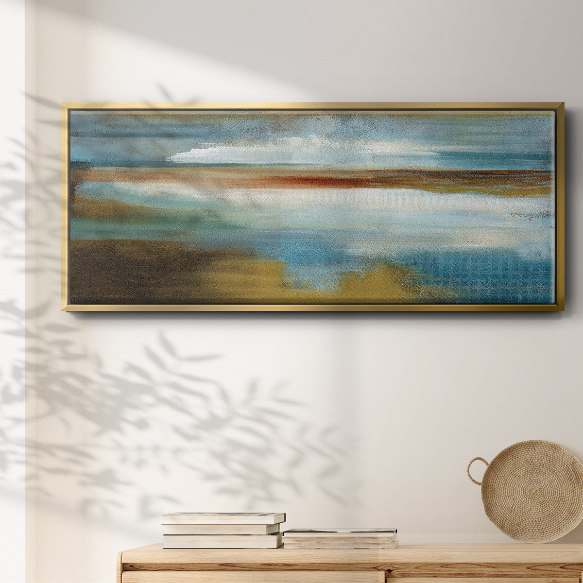 Strawberry Fields - Floater Framed Canvas Print
