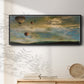 Sunset Rendezvous - Floater Framed Canvas Print