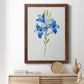 Blue Blossom Botanical III - Premium Canvas Framed in Barnwood - Ready to Hang