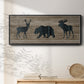 Woodland Trio - Floater Framed Canvas Print