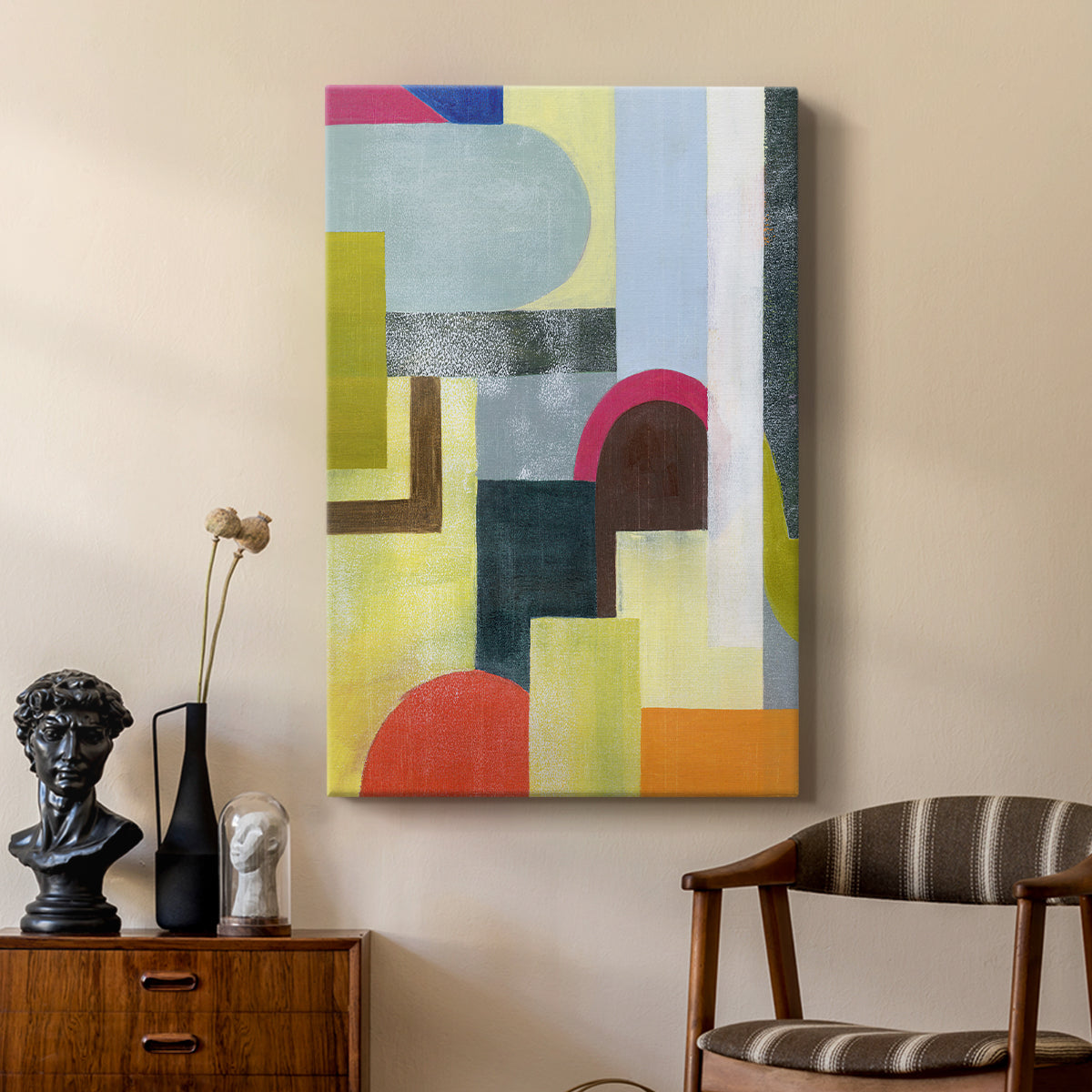 City of Rainbows I - Canvas Art Print