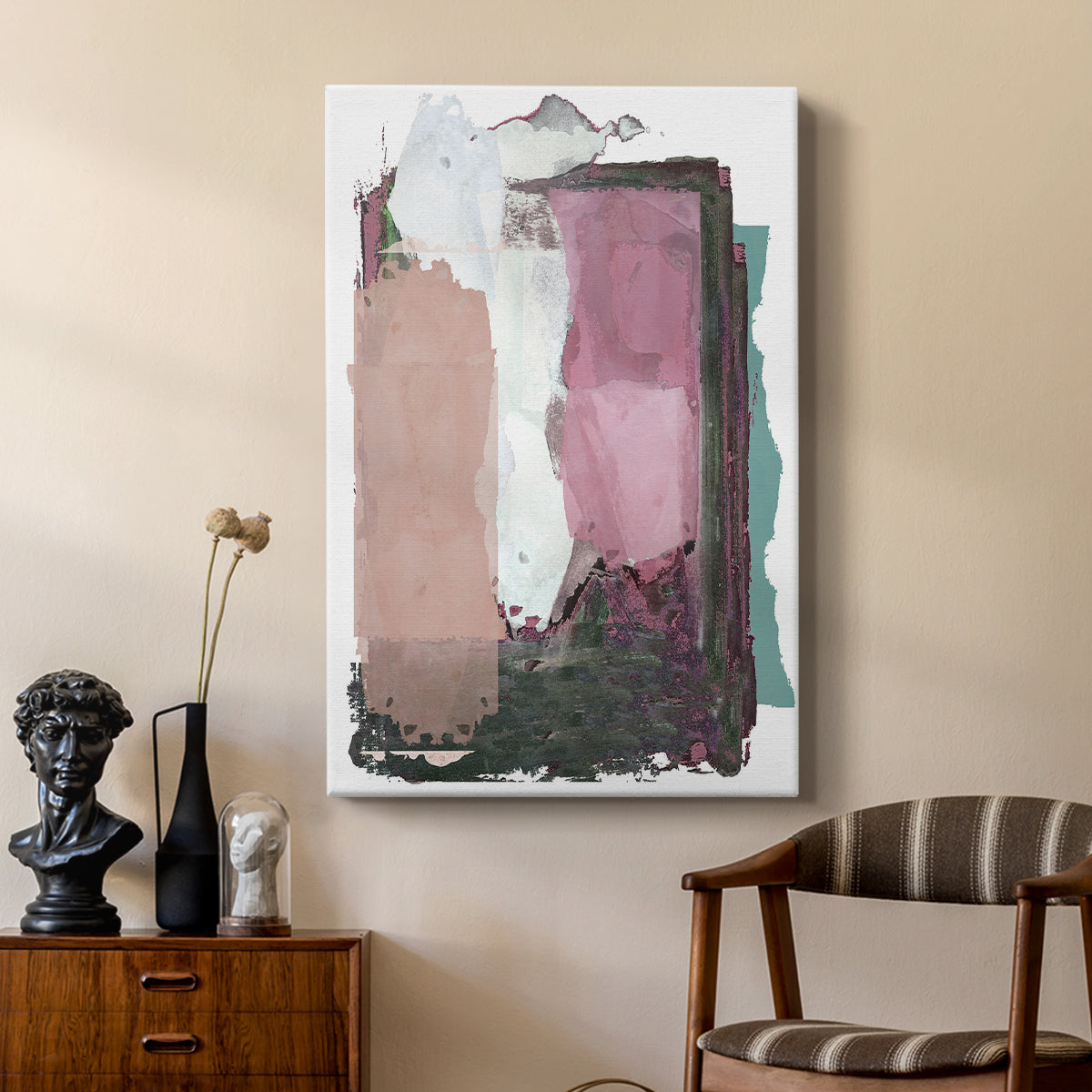 Brights Soft Wash II - Canvas Art Print