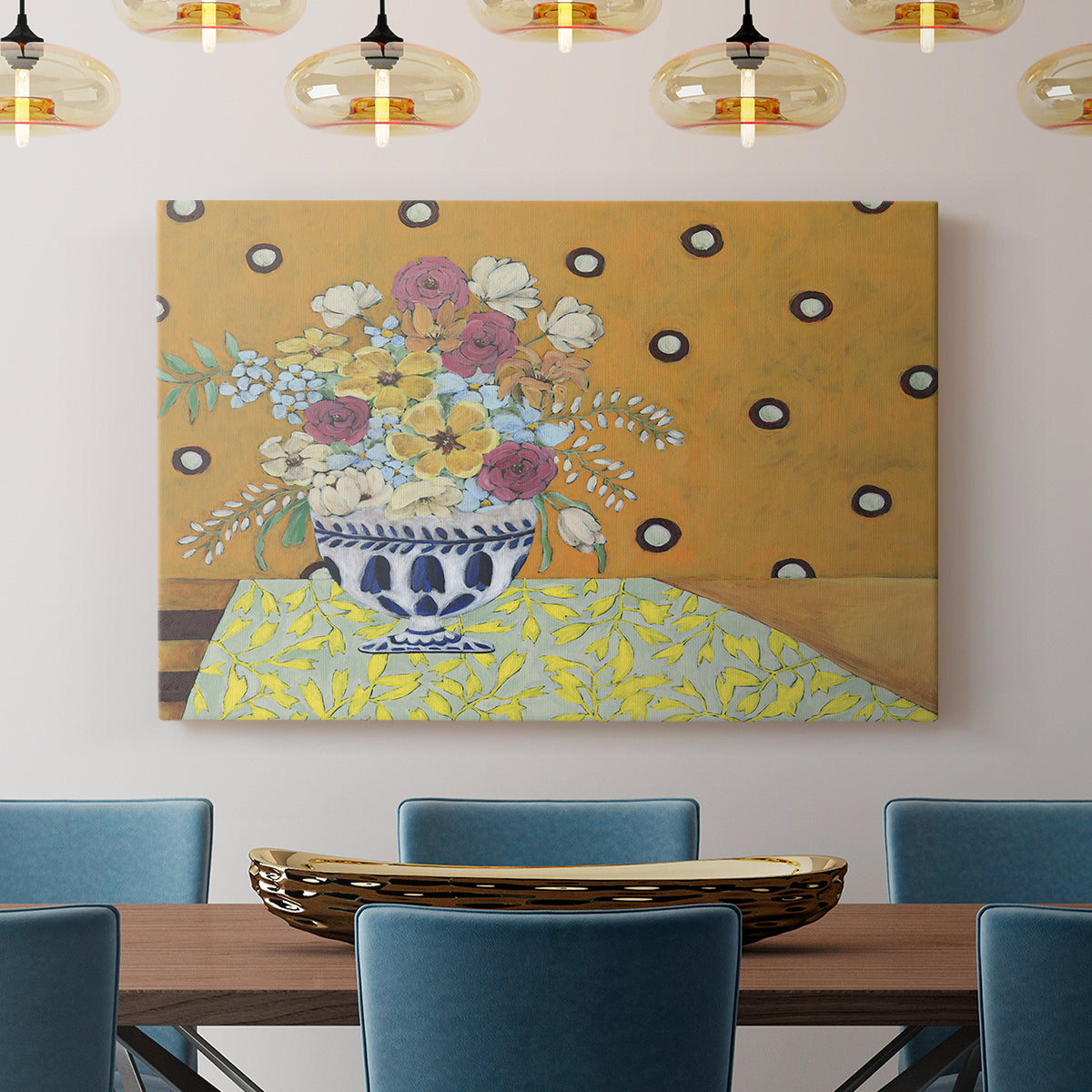 Flowerscape I - Canvas Art Print