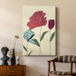 Colored Floral I - Canvas Art Print