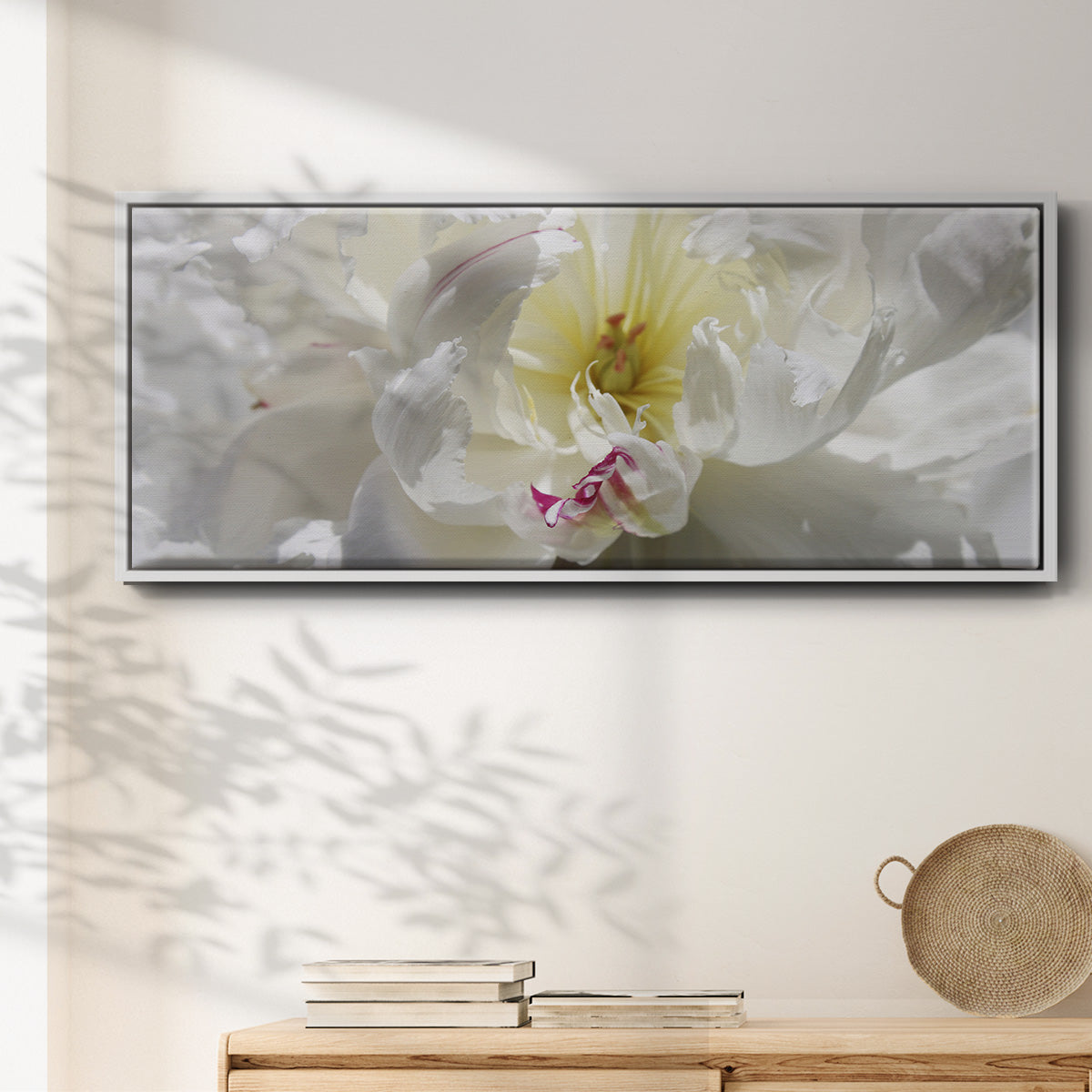 Breathless III - Floater Framed Canvas Print