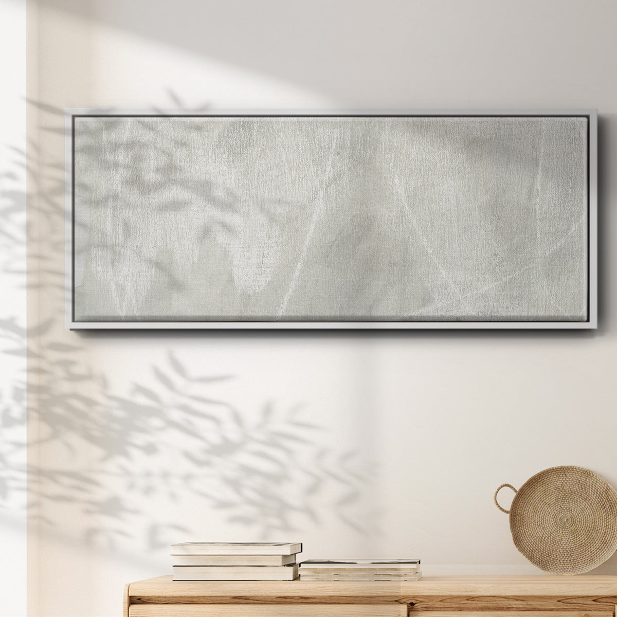 Stone Shadows II - Floater Framed Canvas Print