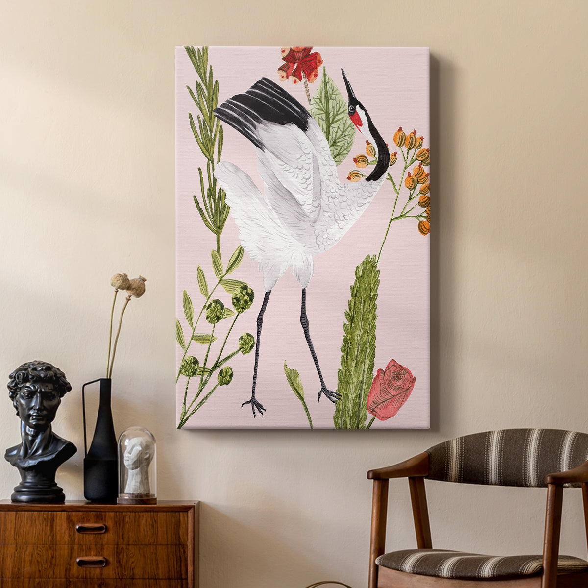 Birds in Motion VI - Canvas Art Print