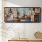Cityscape - Floater Framed Canvas Print