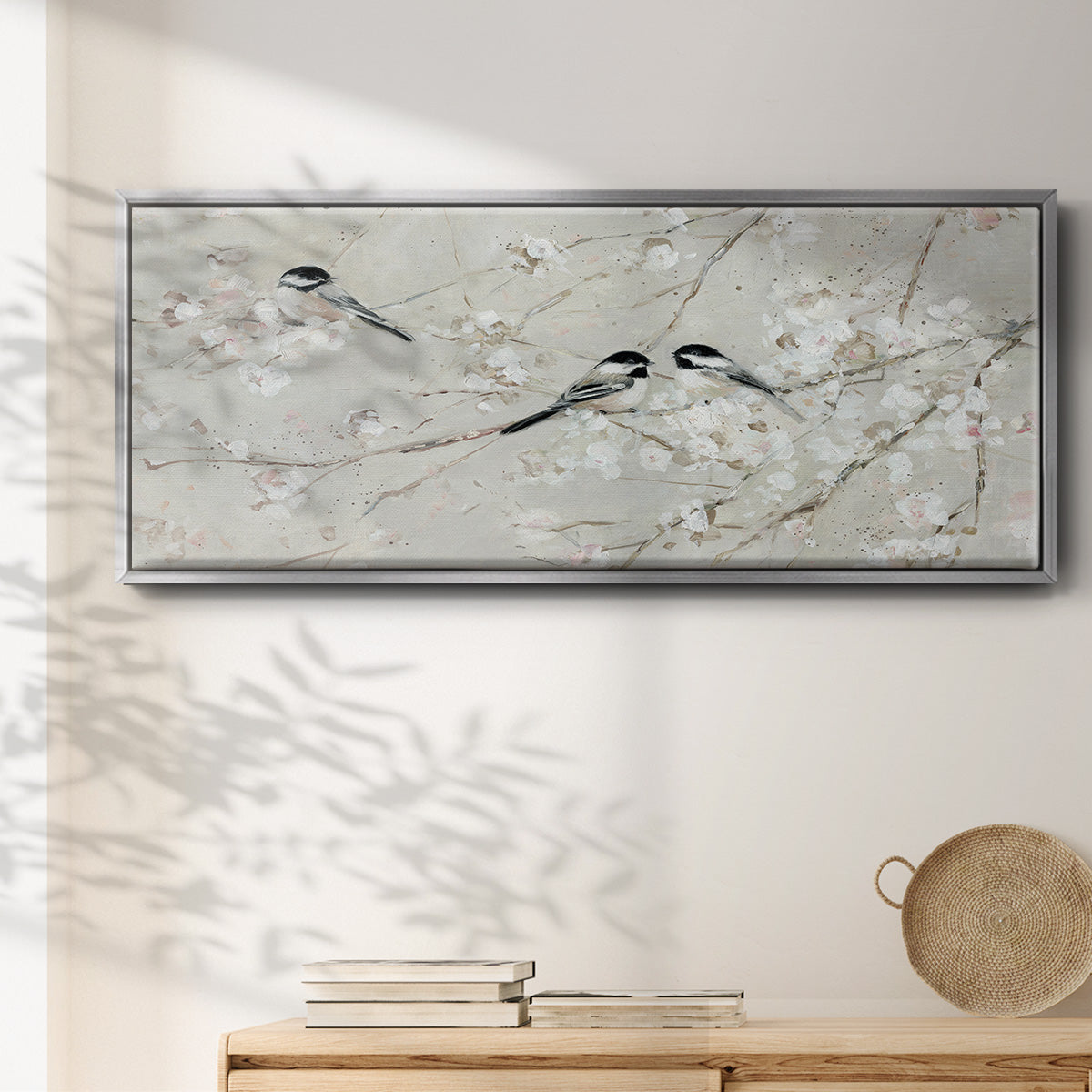 Nature's Confetti I - Floater Framed Canvas Print