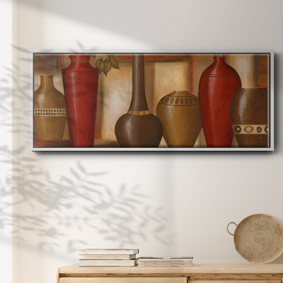 World Spice Revisited - Floater Framed Canvas Print