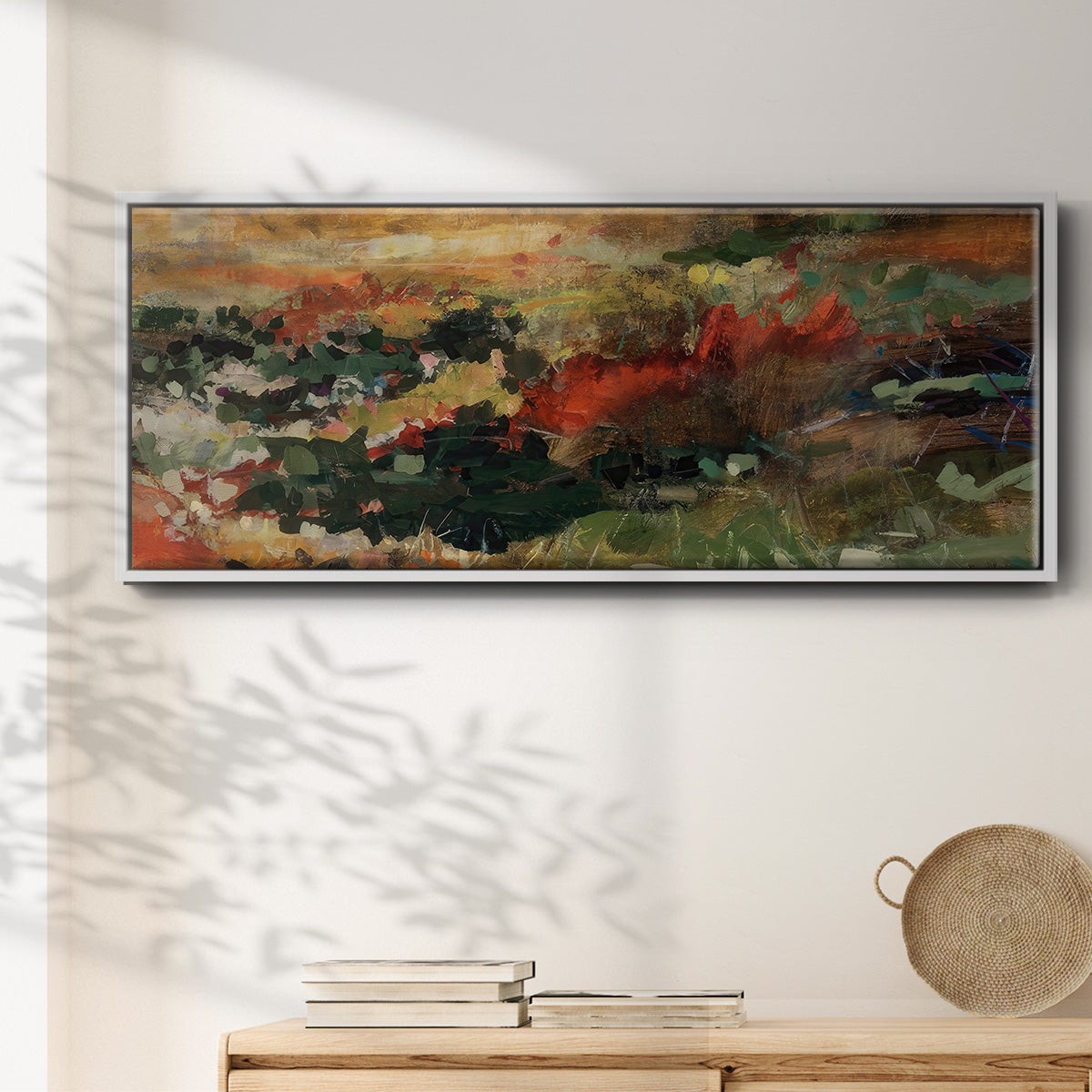 Out in Nature  - Floater Framed Canvas Print