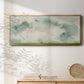 Ocean Impression III - Floater Framed Canvas Print