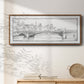 Pont de Notre Dame - Floater Framed Canvas Print