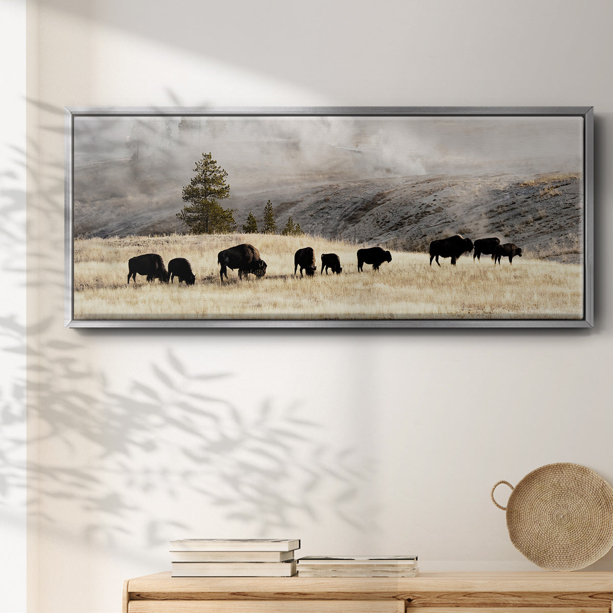 Heading Home - Floater Framed Canvas Print