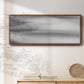 Black & White Water Panel VII - Floater Framed Canvas Print