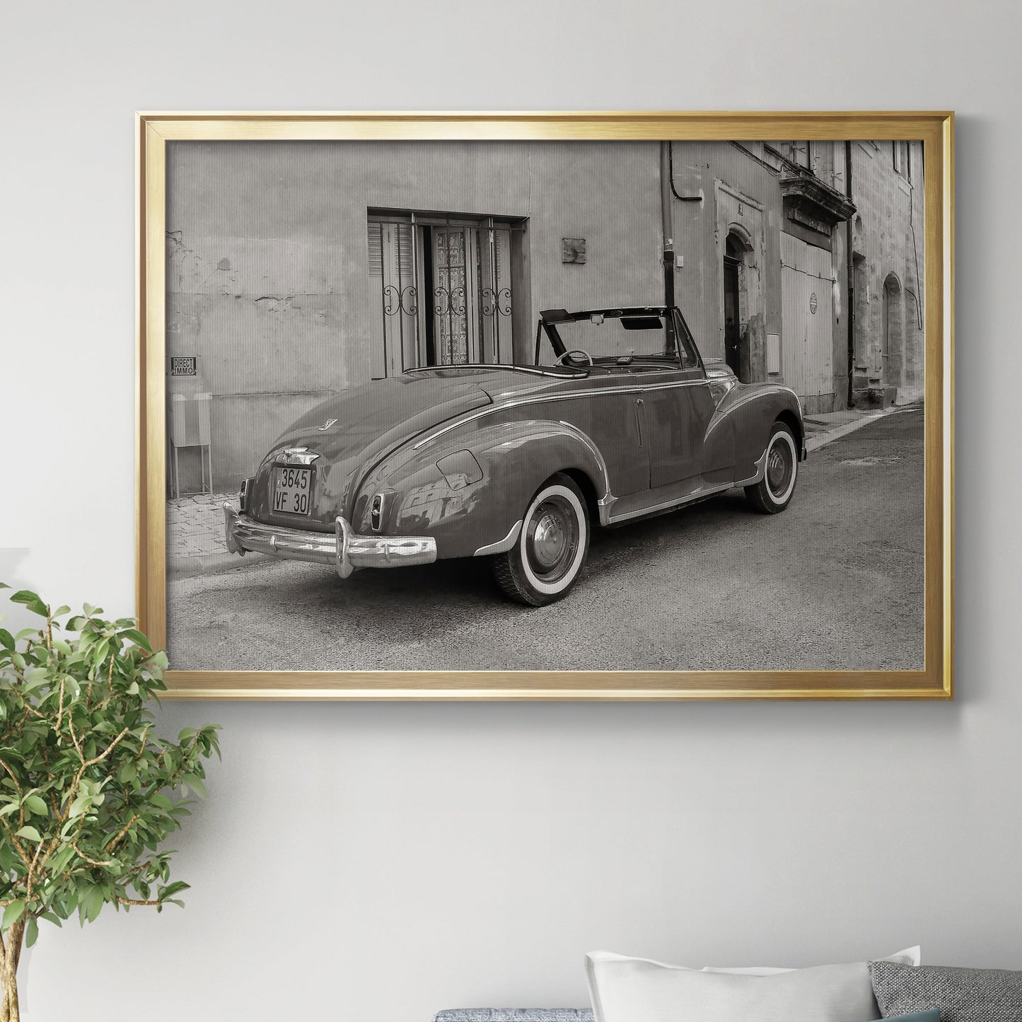 Classic Automobile Premium Classic Framed Canvas - Ready to Hang