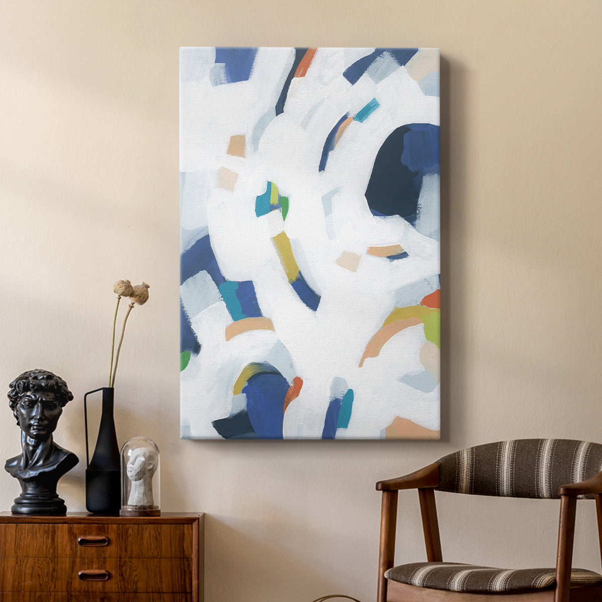 Bright Orbit II - Canvas Art Print