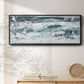 Misty Waves II - Floater Framed Canvas Print