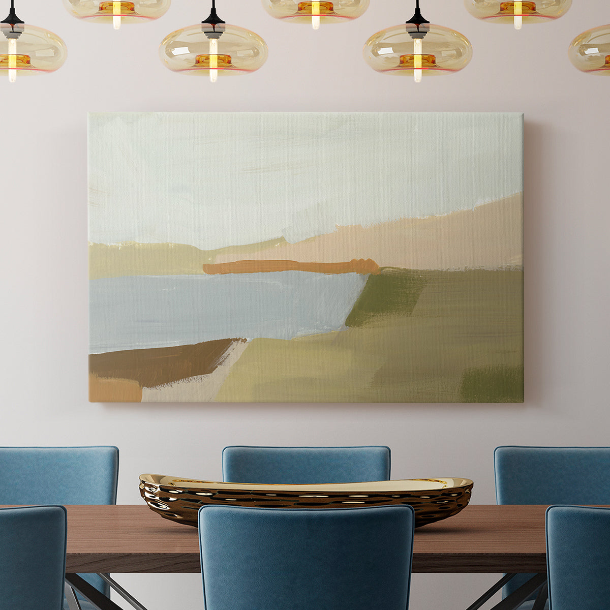 Stacked Landscape I - Canvas Art Print