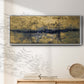 Etched Gold - Floater Framed Canvas Print