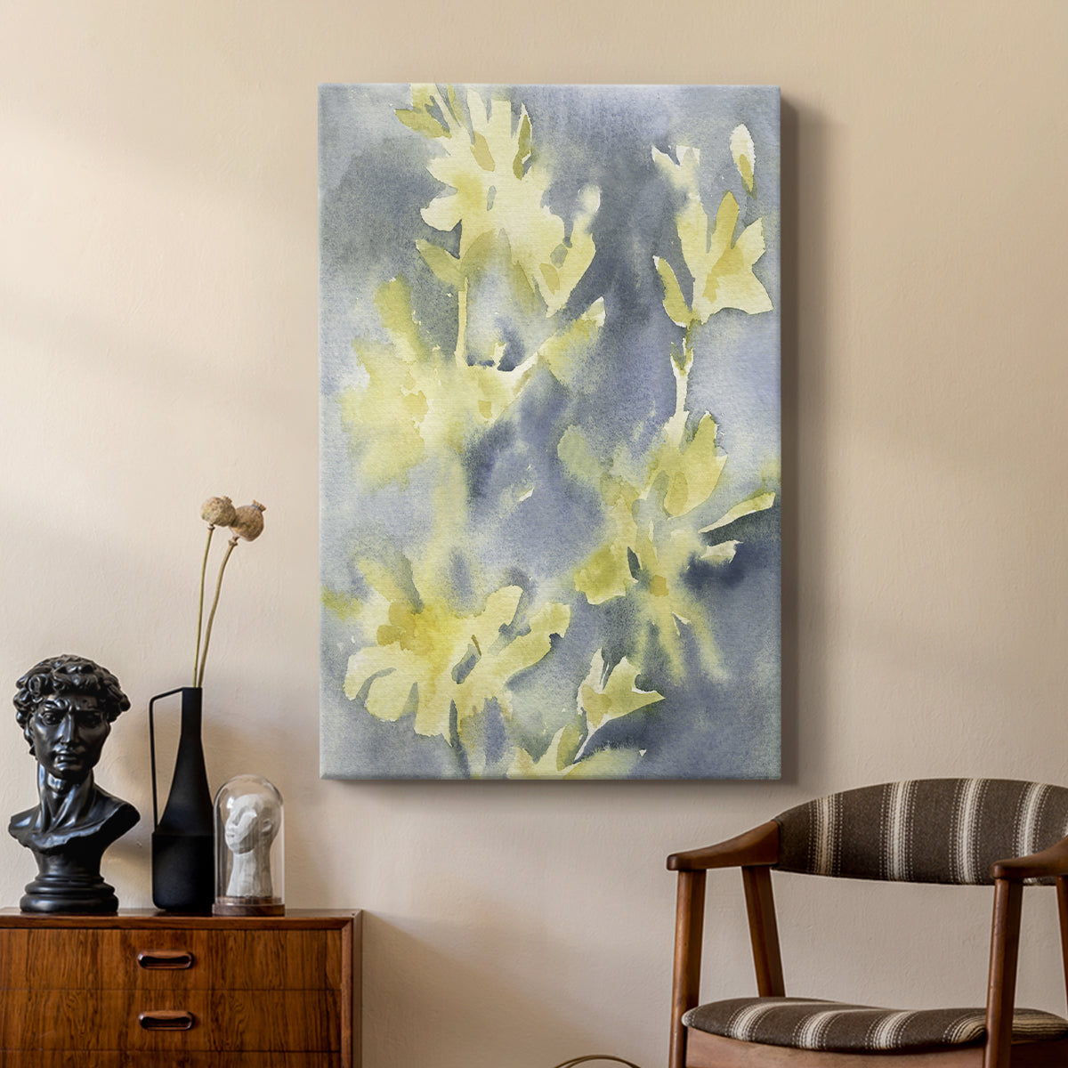 Forsythia Blooms II - Canvas Art Print
