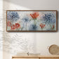 Tiger Lily Field - Floater Framed Canvas Print