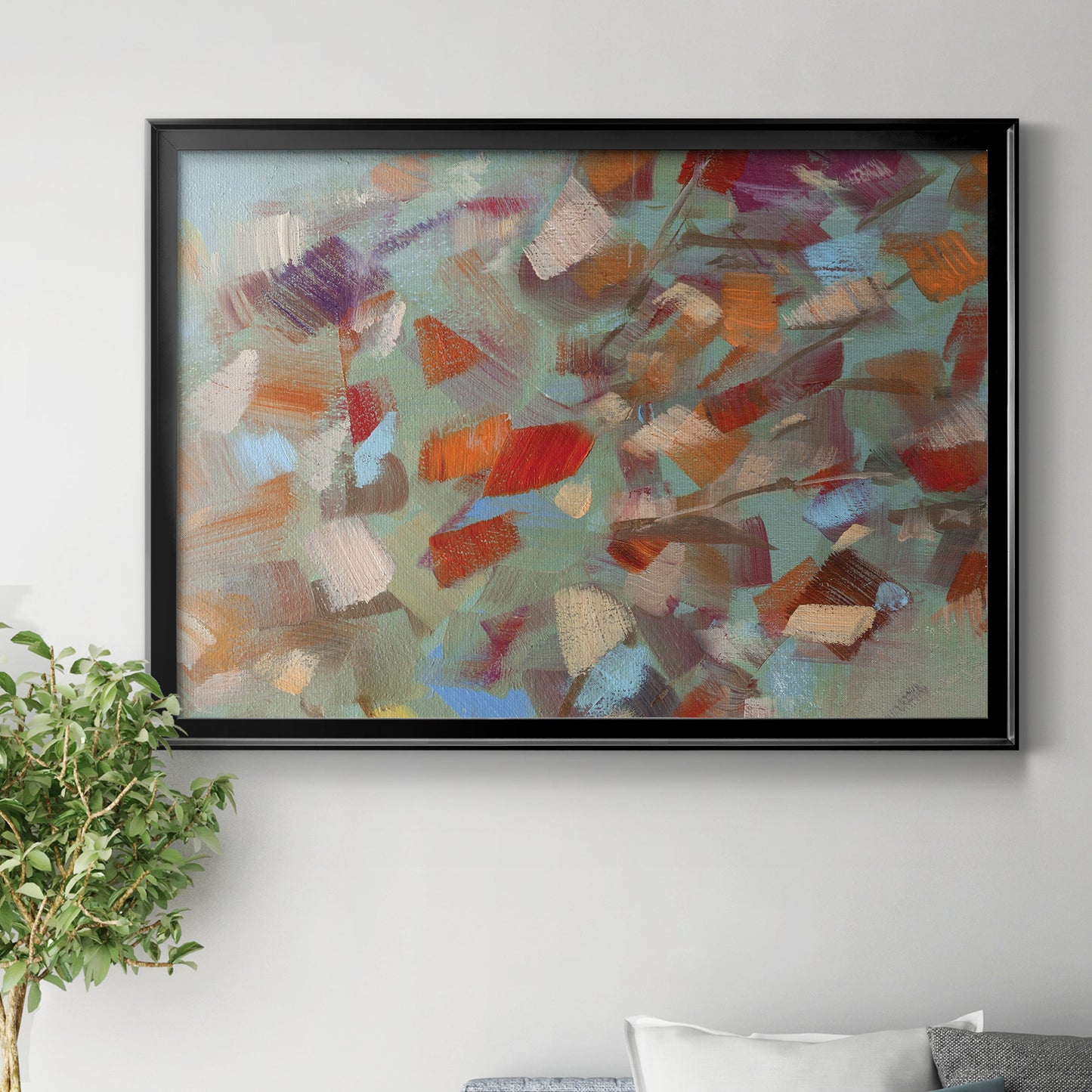 Confetti Party Premium Classic Framed Canvas - Ready to Hang