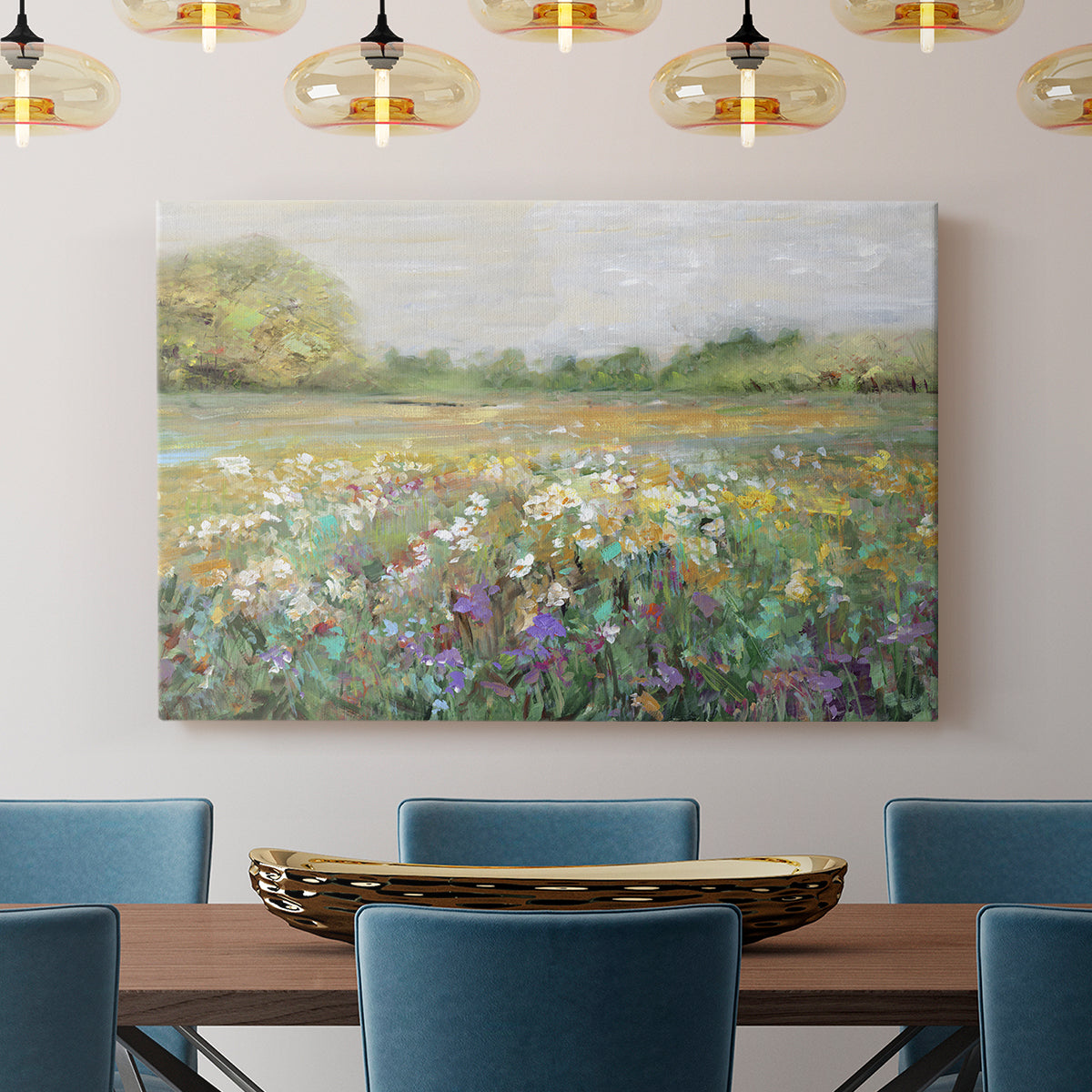 Country Meadow - Canvas Art Print