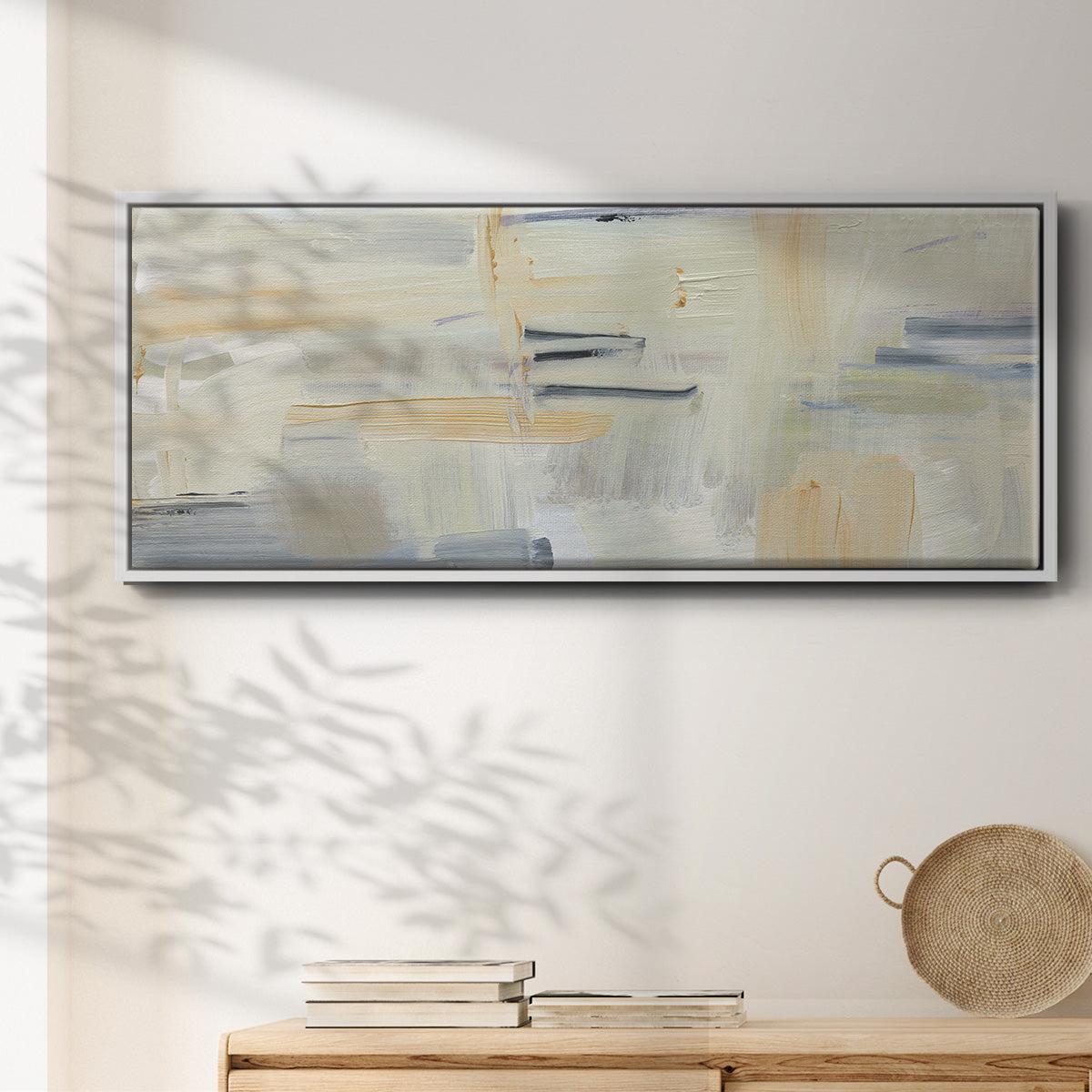 Mountain Air II - Floater Framed Canvas Print