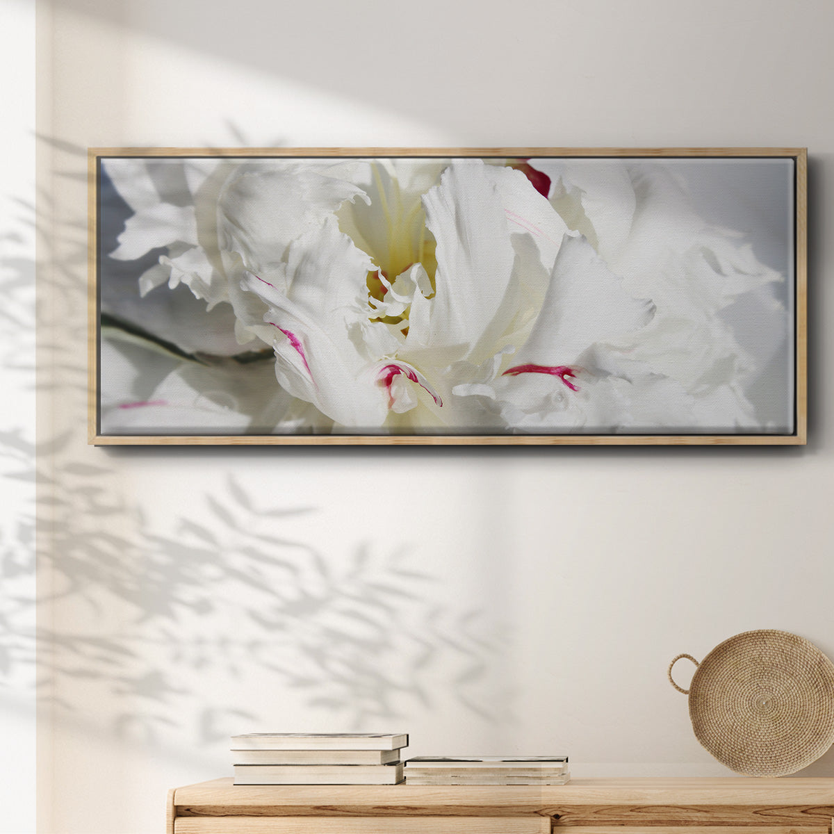 Breathless I - Floater Framed Canvas Print