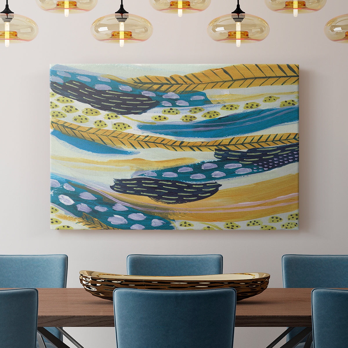 Feathery III - Canvas Art Print