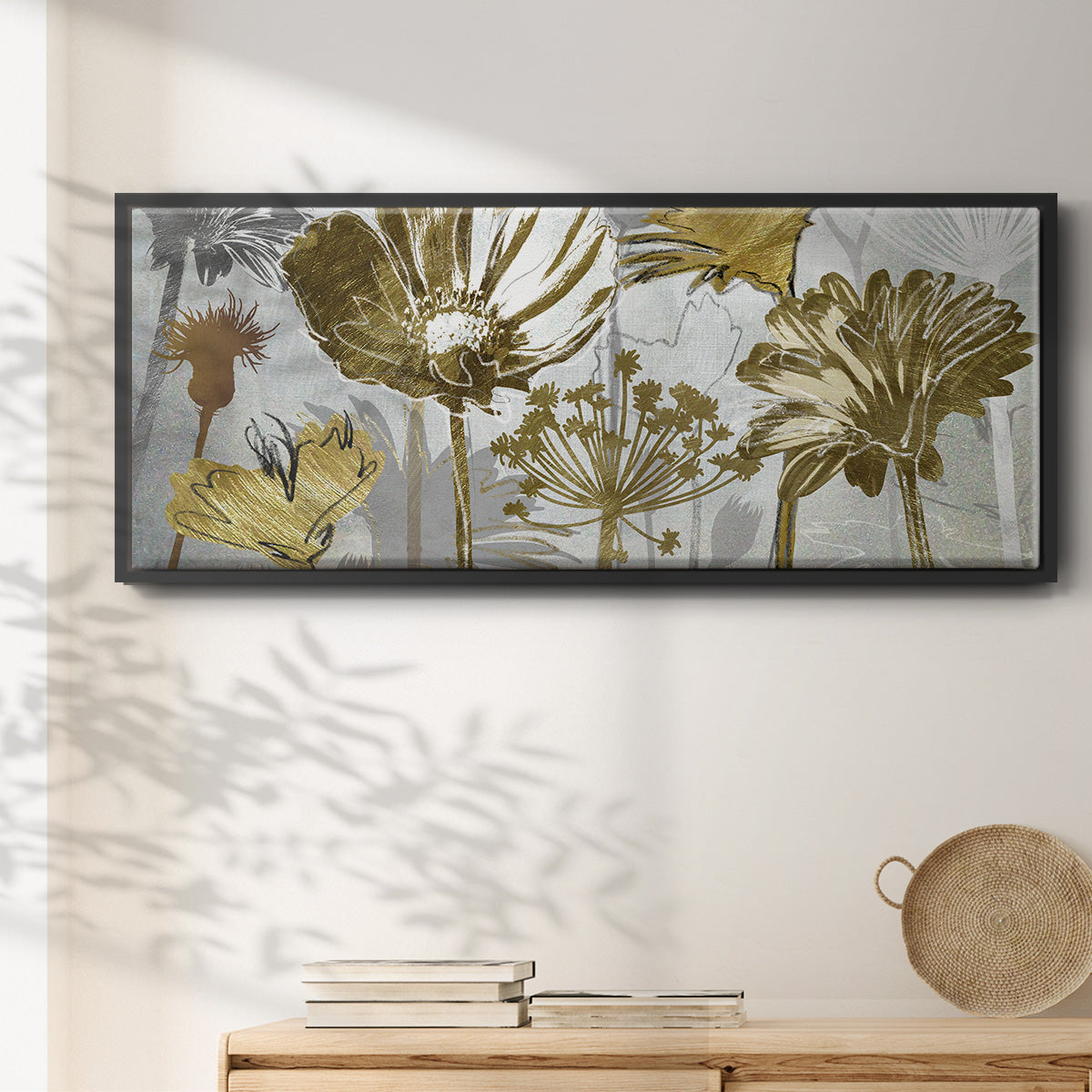 Summer - Floater Framed Canvas Print