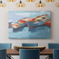 Primary Boats I - Canvas Art Print