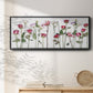 Rouge Moderne Panel - Floater Framed Canvas Print