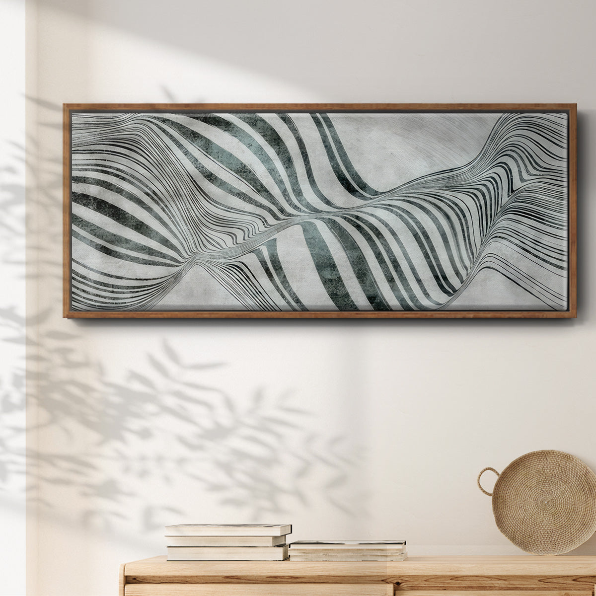 Forme de Bulle - Floater Framed Canvas Print